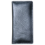 THE MEN's CODE Black Leather Long Wallet For Men image