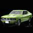 Tomytec Tomica Limited 1/64 Vintage NEO Diecast LV-N204d Colt Galant GTO MR Yellow Green Scale Model Car image