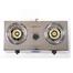 TOPPER A-203 Double Stainless Steel Auto Stove LPG image