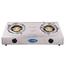 TOPPER A-203 Double Stainless Steel Auto Stove LPG image