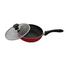 TOPPER Nonstick Glamour Fry Pan With Lid (Red)- 28cm image