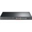 TP-Link TL-SL1218MP 16-Port 10/100 Mbps plus 2-Port Gigabit Rackmount Switch with 16-Port PoE plus image