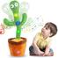 Talking Cactus Toys for Boys Girls Talking Cactus Toy with 120 English Songs and LED Lighting for Home Decoration image