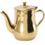 Tea Kettle, 500ml Stainless Steel Teapot with Mesh Filter, Cold Water Pot for Coffee Tea Beverages, Coffee Kettle for Home Restaurant (Gold) image