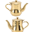 Tea Kettle, 500ml Stainless Steel Teapot with Mesh Filter, Cold Water Pot for Coffee Tea Beverages, Coffee Kettle for Home Restaurant (Gold) image