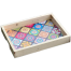 Tea Time with Mandela Wooden Tea Tray - Crafted from pinewood plywood and laminated for a durable and stylish serving accessory. image