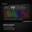 Tecware Phantom RGB 87-Key Ten Keyless Hot Swappable Mechanical Keyboard Black image