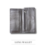 The Men's Code Brown Leather Long Wallet For Men - MWL002 image