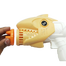 The Shark Multi Hole Bubble Gun Happy Bubble Fun Bubble Fun Play (bubble_gun_868_y) Yellow image
