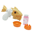 The Shark Multi Hole Bubble Gun Happy Bubble Fun Bubble Fun Play (bubble_gun_868_y) Yellow image