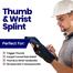 Thumb Splint And Wrist Brace Both Wrist Splint And Thumb Splint To Support Sprains Tendinosis Tenosynovitis Fractures Or Trigger Thumb Hand Brace For Carpal Tunnel image