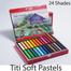 Joytiti Soft Pastel Box for Artists -24 Color image