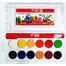 Joytiti Water Colour Cake 12 Solid Color Box with paint brush image