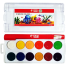 Titi Water Colour Cake 12 Solid Color Box with paint brush image