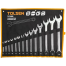 Tolsen 12 Pcs Double Open End Spanner Set 6mm - 32mm image