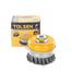 Tolsen 3inch Cup Twist Wire Brush 75mm For Angle Grinder Removing Rust Paint And Varnish From Metal Surfaces image