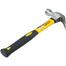 Tolsen 8oz Claw Hammer Fiberglass Handle Smooth Face Nail Puller Grip pro Series image