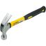 Tolsen 8oz Claw Hammer Fiberglass Handle Smooth Face Nail Puller Grip pro Series image