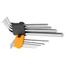 Tolsen 9Pcs Long Arm Hex Key Set image