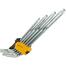 Tolsen 9 Pcs Torx Long Arm Allen Hex Key Set image