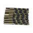 Tolsen Black and Gold HSS Fractional 10.5mm Straight Shank Jobber Length Drill Bit image