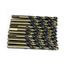 Tolsen Black and Gold HSS Fractional 4.2 mm Straight Shank Jobber Length Drill Bit image