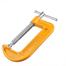 Tolsen G-Clamp / C Clamp 150mm or 6 inch Zinc plated thread bar image