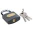 Tolsen Heavy Duty 63 mm Iron Padlock with 3 Iron Keys image