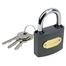 Tolsen Heavy Duty Iron Padlock with 3 Iron Keys 32mm image