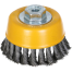 Tolsen M14 Industrial Cup Twist Wire Brush With Nut 100mm image