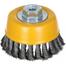 Tolsen M14 Industrial Cup Twist Wire Brush With Nut 100mm image