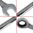 Tolsen Ratchet Gear Spanner Fixed Head 08 mm Combination Wrench Cr-V image