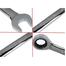Tolsen Ratchet Gear Spanner Fixed Head 10 mm Combination Wrench Cr-V image