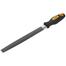 Tolsen Steel File Half Round 8 Inch TPR Handle image