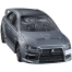 Tomica Premium No.02 Mitsubishi Lancer Evolution Final image