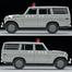 Tomica TLVN – Tomica LV-193a Toyota Landcruiser FJ56V Kumamoto County Police Machine image