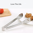 Tongs for Serving Food, Food Grade Stainless Steel Tongs - 1 pcs image