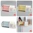 Toothbrush Holder Punch - Free Modern Minimalist Rack Wall - Mounted Toothbrush Holder Bathroom Creative Home Family Of Four image