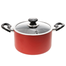 Topper Non Stick Glamour Casserole with Lid Red- 22 cm image