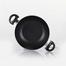 Topper Non Stick Regular Karai with Lid (Black) - 22 CM image