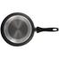 Topper Nonstick Fry Pan With Lid Black 26 Cm image