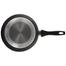 Topper Nonstick Fry Pan With Lid Black 24 Cm image