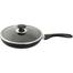 Topper Nonstick Fry Pan With Lid Black 26 Cm image