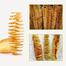Tornado Spiral Potato Cutter Manual Slicer Fry Vegetable Spiralizer Chips Maker with 4 Stainless Steel Sticks image