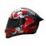 TORQ Legend Twisted Helmets - Glossy Red Black image