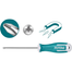 Total Tools PH1 Phillips Screwdriver 100mm image