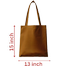 Tote Bag With Long Handle And Zipper image