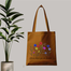 Tote Bag With Long Handle And Zipper image