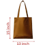 Tote Bag With Long Handle And Zipper image