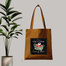 Tote Bag With Long Handle And Zipper image